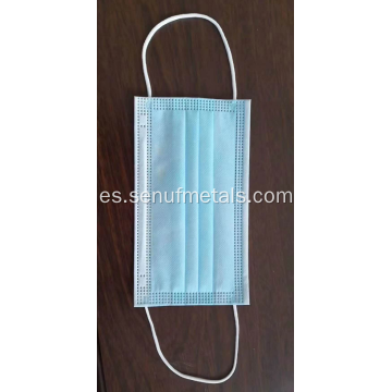 MÁSCARA FACIAL MÉDICA desechable de 3 capas